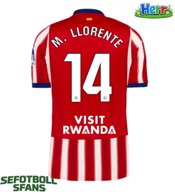 Atletico Madrid Marcos Llorente #14 Hemmatröja 2026-27 Kortärmad